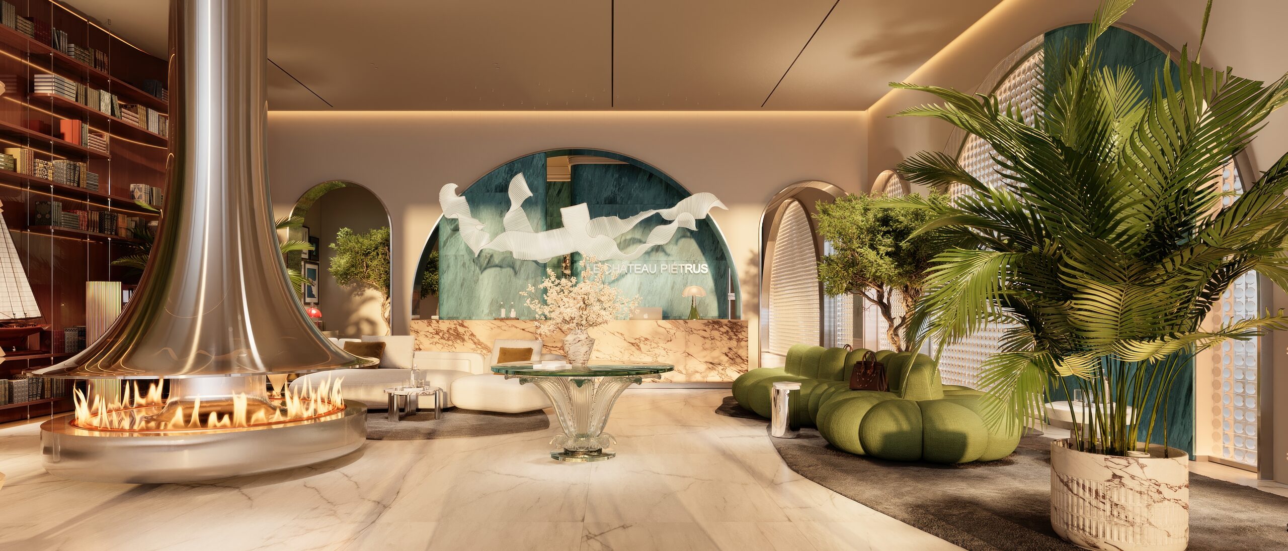 LE CHÂTEAU PIÉTRUS interior atmosphere, Dubai Islands - FAQ background 5