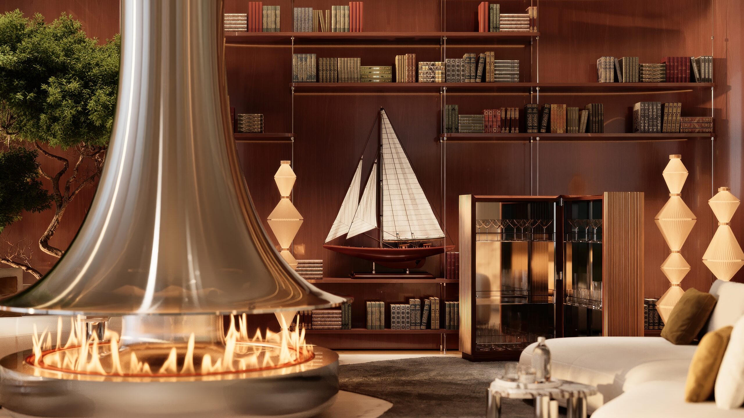 Grand lobby hospitality atmosphere